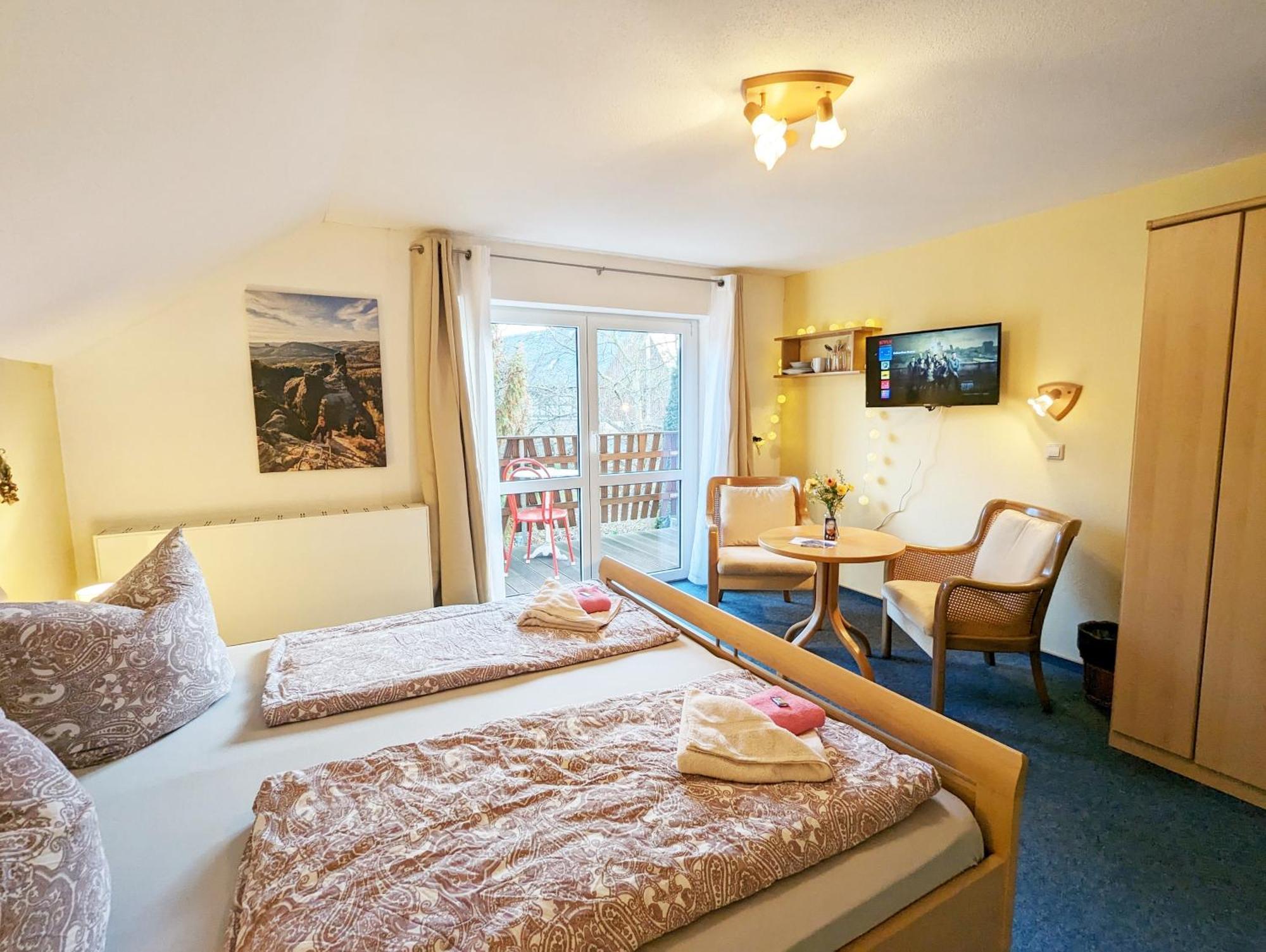 L9 - Urlaubsmagie - Balkon & Direkt Am Wanderweg Apartamento Sebnitz Exterior foto